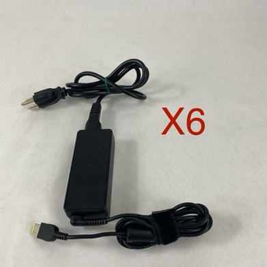 Lenovo ADP-65FD B 65W AC Adapter Yellow Tip Lot of 6