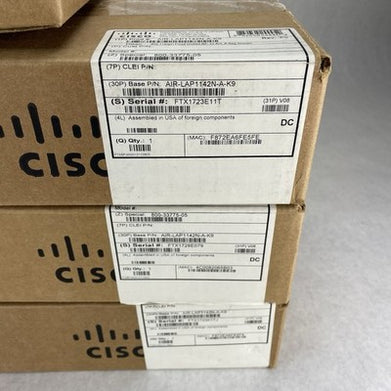 Cisco Aironet 802.11n AIR-LAP1142N-A-K9 Wireless Access Point Lot of 8