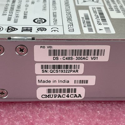 Cisco DS-C48S-300AC Power Supply For Cisco MDS Switches