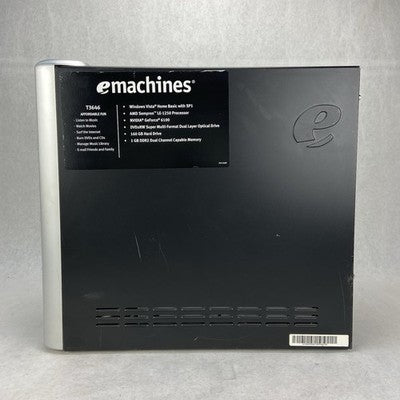 eMachines T3646 MT AMD Sempron LE-1250 2.21GHz 2GB RAM No HDD No OS