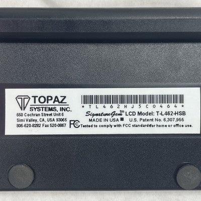 Topaz T-L462-B-R LCD Signature Pad For Parts