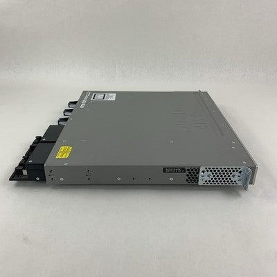 Cisco WS-C3850-48PW-S PoE+ 48-Port Network Switch Tested w/ C3850-NM-4-1G