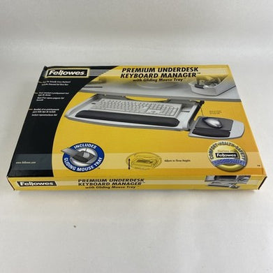 Fellowes 93801 Premium Underdesk Keyboard Manager