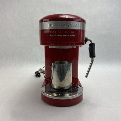 KitchenAid Metal Semi-Automatic Espresso Machine Empire Red KES6503ER