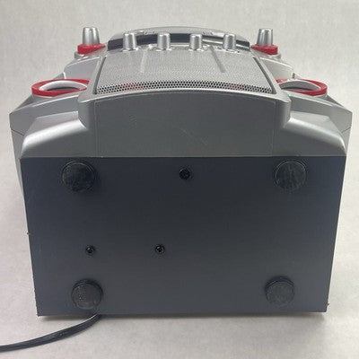 GPX JM258 Portable Karaoke Machine: 5" B&W Monitor CD/CD+G No Mic