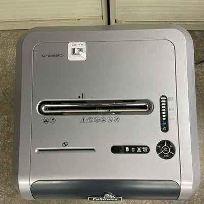 Fellowes Powershred 225i Strip Cut Shredder - Tested - Needs Repair