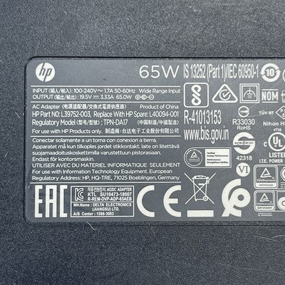 HP TPN-DA17 AC Adapter Lot of 6