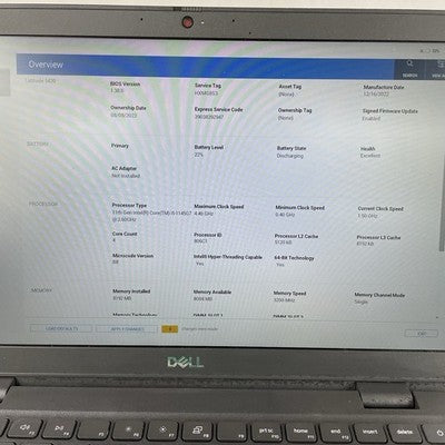 Dell Latitude 3420 14" i5-1145G7 2.60 GHz 8 GB RAM No SSD/OS/AC - Scratched