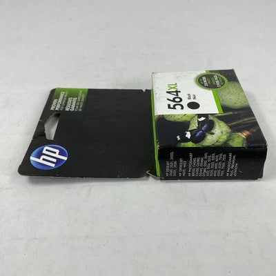 HP 564XL Black Noir Ink Cartridge OEM Factory Sealed (Lot of 4)