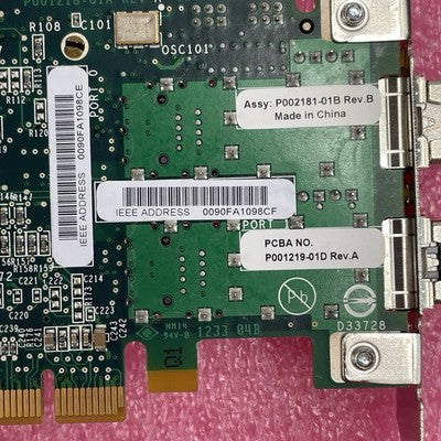 Emulex IBM P002181-01B LightPulse 8GB Dual Port PCI-E Fiber Channel Lot of 6