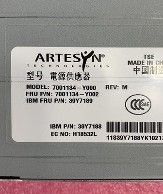 Artesyn 7001134-Y000 REV: M Server Power Supply