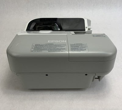 Epson H455A LCD Lamp Projector - No Remote Missing Port Cover 1478 Lamp Hours