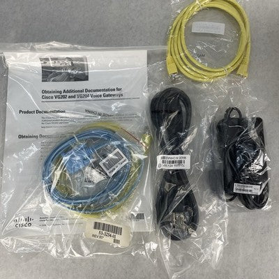 Cisco VG202 Analog Voice Gateway w/power supply & accessories