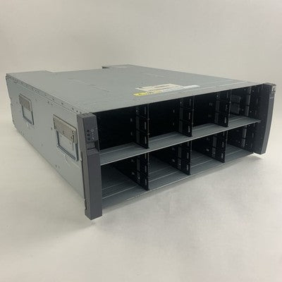 NetApp DS4246 NAJ‑0801 4U 24‑Bay Disk Shelf Chassis 2x IOM6 4x PSUs No HDDs