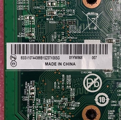 AMD Radeon R520 01YW868 Video Graphics Card