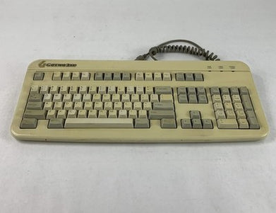 Gateway 2000 2189013-00-002 PS/2-Wired Vintage Mechanical Keyboard - Tested