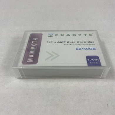 Exabyte Mammoth 20GB/40GB 170m AME Data Cartridge (Lot of 8)