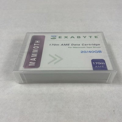 Exabyte Mammoth 20GB/40GB 170m AME Data Cartridge (Lot of 8)