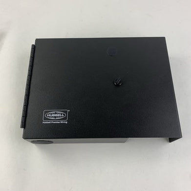 Hubbell FTU2SP Black Powder Wall Mount Wiring Box - New in Box