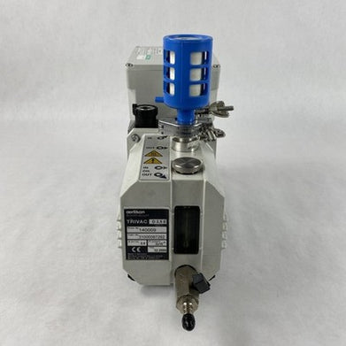 Oerlikon TRIVAC D 2,5 E Rotary Vane Vacuum Pump 140009 Hanning E7B4B3-7 Motor