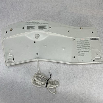 Vintage Microsoft Natural Keyboard Elite White Cream Ergonomic Keyboard