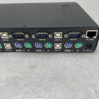 Belkin P81041-A OmniView PRO2 8-Ports External KVM Switch Power Teseted
