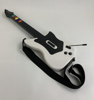 RedOctane 95025 Guitar Hero Wireless Guitar White For Playstation 2 - No Dongle