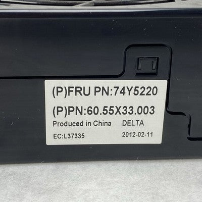Delta 74Y5220 120MM Server Cooling Fan Assembly (Lot of 2)