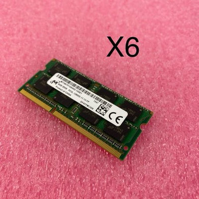 Micron MT16KTF1G64HZ-1G6E1 PC3L-12800S-11-13-FP 8GB 2RX8 Ram - Lot of 5