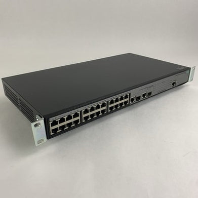 HP JG539A 1910 24-PoE+Switch 24 Port Network Switch Tested Reset
