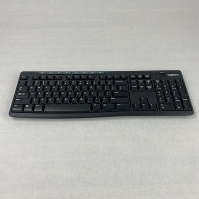 Logitech K270 Y-R0042 Wireless Keyboard Power Tested No USB Dongle - Lot of 7