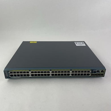 Cisco WS-C2960S-48FPS-L PoE+ Tested and Reset