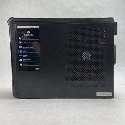 Gateway SX2850 SFF Intel Core i3-540 3.07GHz 4GB RAM No HDD No OS