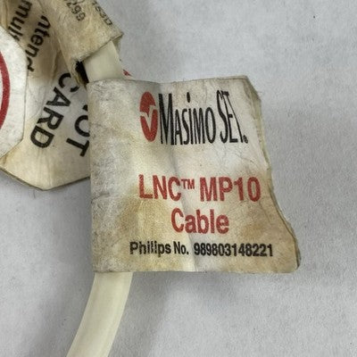 Masimo SET LNC MP10 SpO2 Cable Cord (Lot of 15)