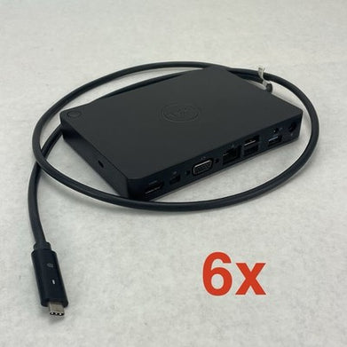 Dell K17A OEM Laptop Docking Station K17A001 / WD15 No Power Cable 130W Lot of 6