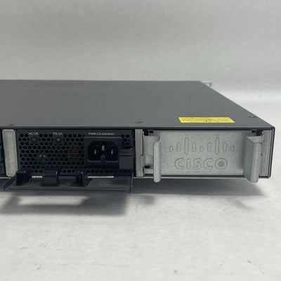 Cisco WS-C3650-48PS-S V02 Tested & Reset 1X PSU