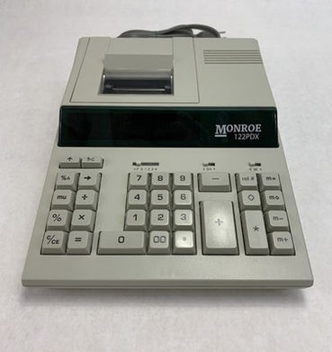 Monroe 122PDX Wired Print Calculator