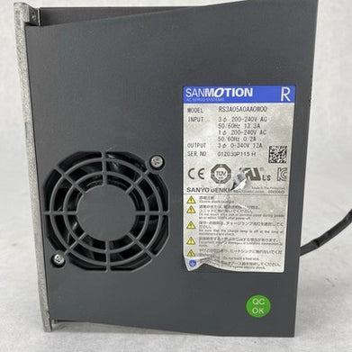 Sanyo Denki RS3A02A0AA2 Sanmotion R AC Servo Drive Controller Untested
