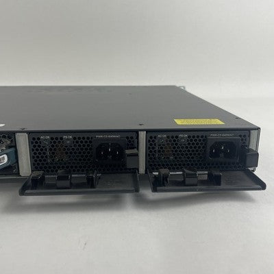 Cisco WS-C3650-48PS-S V05 Tested & Reset 2X PSU