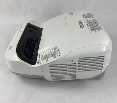 Epson BrightLink 595Wi H599A LCD Projector 205 Lamp Hours - No Remote Loud Fan