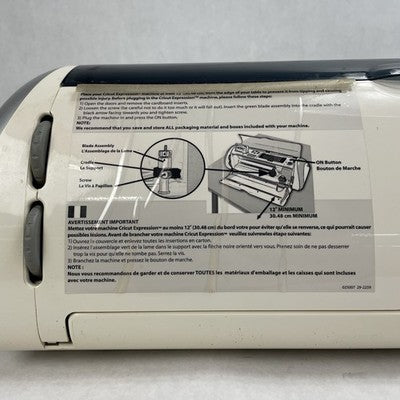 Cricut CREX001 Expressions Provo Craft  Die Cutter