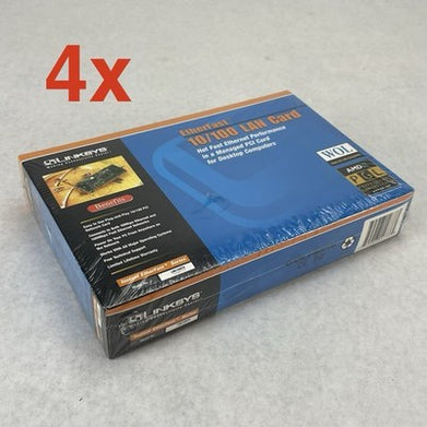 Linksys EtherFast® LNE100TX (745883549382) Network Adapter Lot of 4