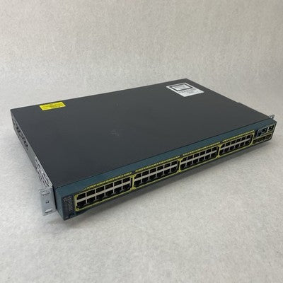 Cisco WS-C2960S-48TS-L 48 Port Managed Switch V05 - Tested