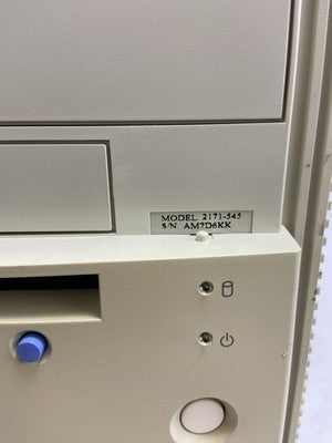 IBM Aptiva E-Series 545 MT Intel Pentium II 450MHz 96MB RAM No HDD No OS