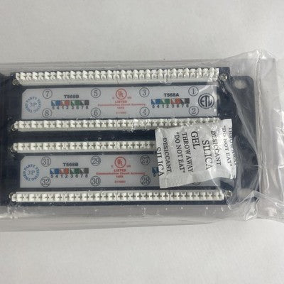 48 Port Cat 6 patch Panel Open Box Sealed Panel