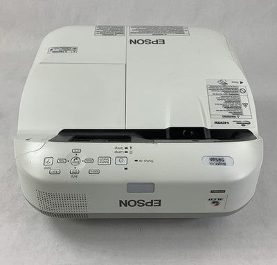 Epson BrightLink 595Wi H599A LCD Lamp Projector 2791 Lamp Hours - No Remote