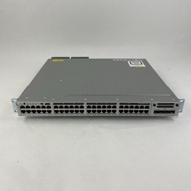 Cisco WS-C3850-48U-S 48-Port Gigabit UPoE Switch 2x PSU V06 Tested & Reset