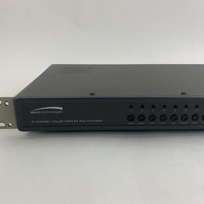 Speco Tech RMX-9CD 9 Channel Multiplexer Tested Factory Reset