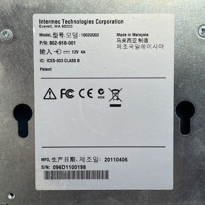 Intermec 1002UU02 Multidock Untested No Power Cord