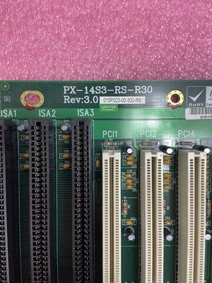 IEI PX-14S3-RS-R30 Rev 3 Industrial Computer Backplane Tested